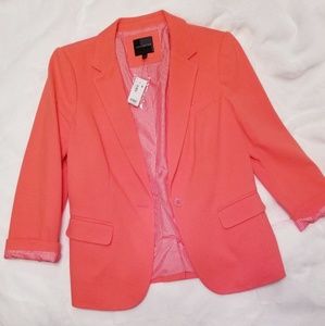 The Limited Coral Blazer
